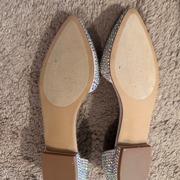 Steve Madden rhinestone flats - Picture 2 of 5